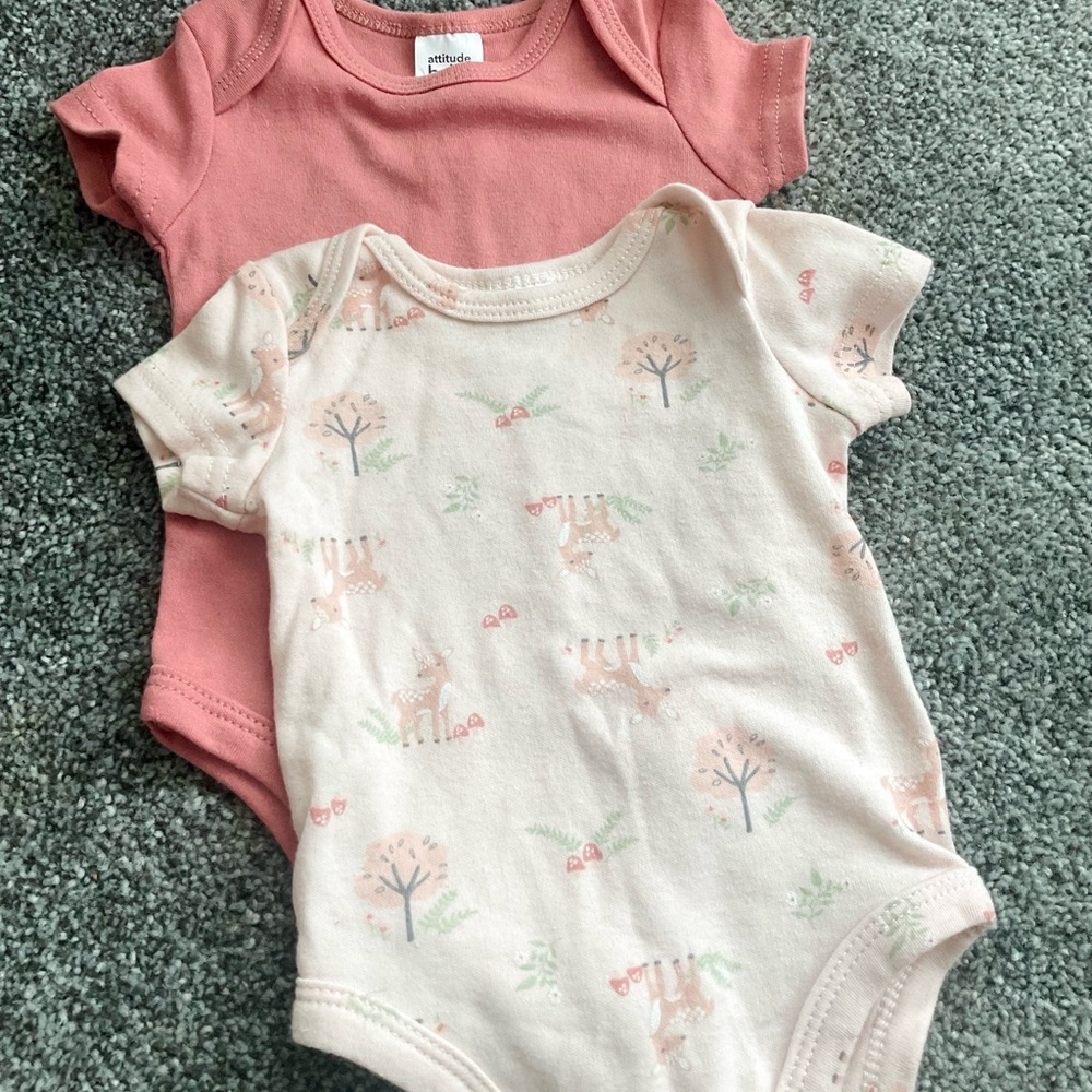 2 Attitude Baby Onesies